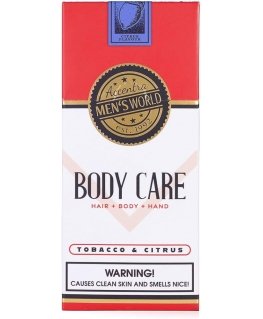 Accentra 270 ml 3in1 hiusten, vartalon ja käsien pesuaine CIGARETTE annostelijassa
