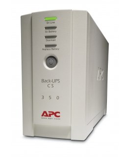 APC Back-UPS UPS-virtalähde Valmiustila (ilman yhteyttä) 0,35 kVA 210 W 4 AC-pistorasia(a)