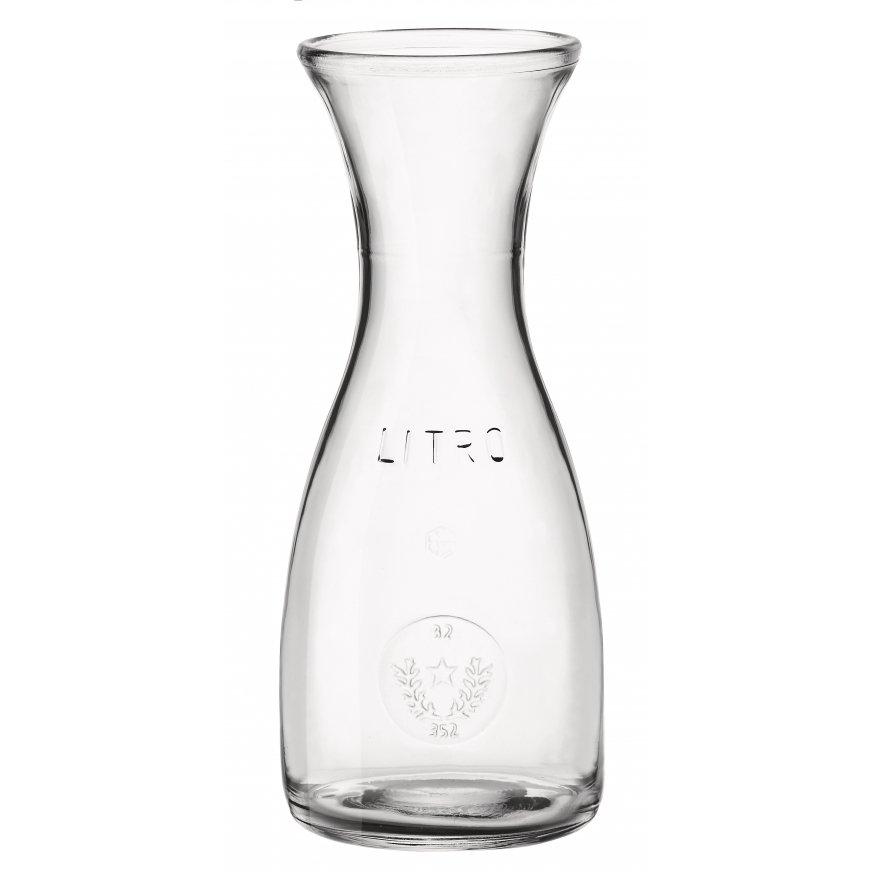 Bormioli Rocco Grafinas Misura, glass, 1 L, H 26.2 cm, each