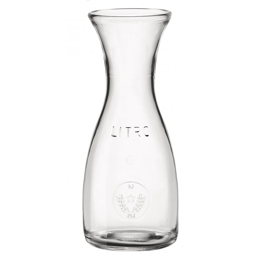 Bormioli Rocco Grafinas Misura, стеклянный, 1 л, высота 26,2 см, шт. – 2