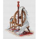 Beldizart Cross-Stitch Kit "Spinning Wheel" 13*11 cm SM-1240 Beldizart Cross-Stitch Kit "Spinning Wheel" 13*11 cm SM-1240