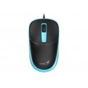Genius DX-123 Мышь с проводом, черно-синяя, 1200DPI Genius DX-123 Мышь с проводом, черно-синяя, 1200DPI