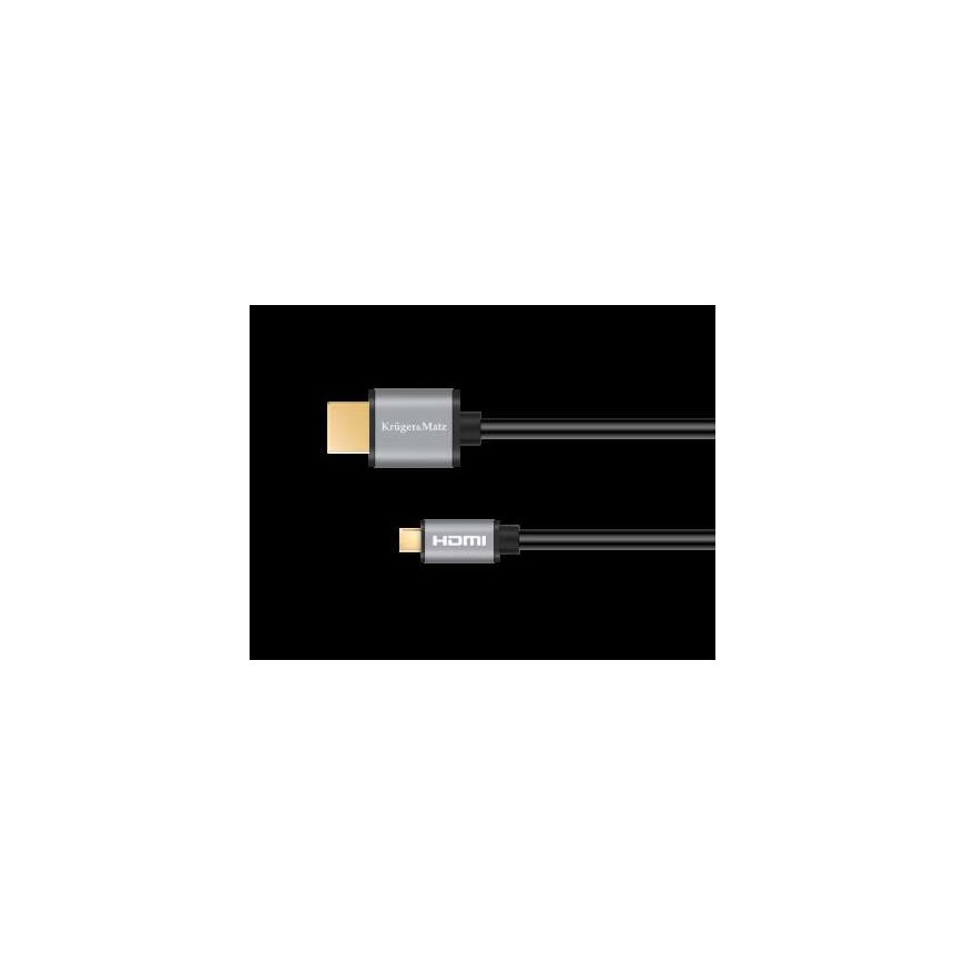 Kruger & Matz Basic HDMI – microHDMI kaabel 1.8m – 2