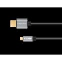 Kruger & Matz Basic HDMI – microHDMI-kaapeli 1.8m Kruger & Matz Basic HDMI – microHDMI-kaapeli 1.8m