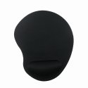 Gembird MP-ERGO-01 peles paliknis Melns Gembird MP-ERGO-01 peles paliknis Melns