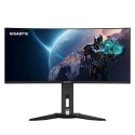 GIGABYTE MO34WQC PC lamekuvar 86,4 cm (34") 3440 x 1440 pikslit Wide Quad HD OLED-ekraan Must GIGABYTE MO34WQC PC lamekuvar 86,4 cm (34") 3440 x 1440 pikslit Wide Quad HD OLED-ekraan Must