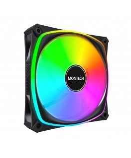 Montech AX120 PRO Kompiuterio korpusui Ventiliatorius 12 cm Juoda 1 vnt