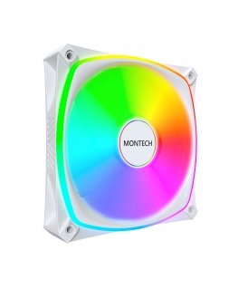 Montech RX120 PRO Kompiuterio korpusui Ventiliatorius 12 cm Balta 1 vnt