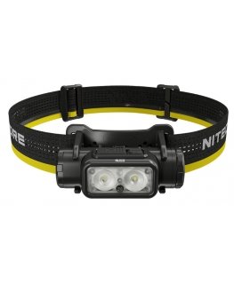 Nitecore NU50 taskulamp Must, Kollane Peapaelaga taskulamp LED