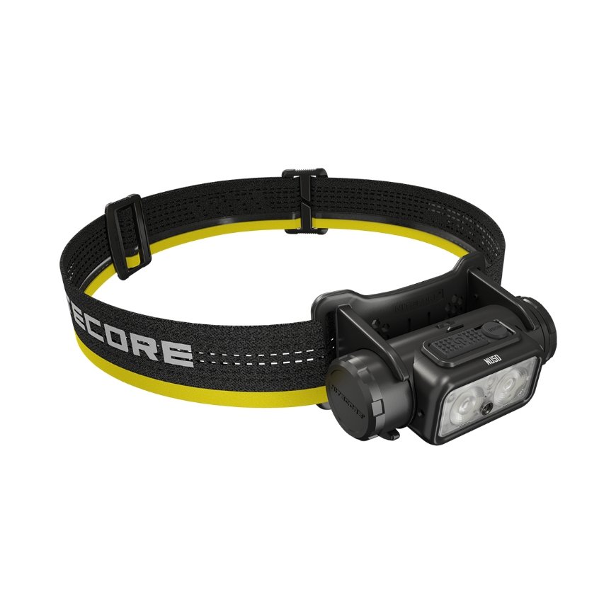 Nitecore NU50 žibintuvėlis Juoda, Geltona Ant galvos tvirtinamas žibintuvėlis LED – 3