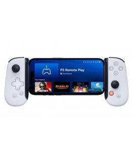 Backbone One for iPhone PlayStation Edition Valkoinen Lightning Pad-ohjain PC, Playstation, Xbox, iOS