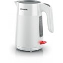 Bosch TWK2M161 elektriskās tējkanna 1,7 L 2400 W Balts Bosch TWK2M161 elektriskās tējkanna 1,7 L 2400 W Balts