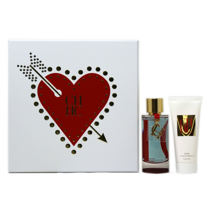 Set Carolina Herrera: L'eau, Eau De Toilette, For Women, 100 ml
