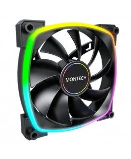 Montech AX140 PWM Computer case Fan 14 cm Black 1 pc(s)