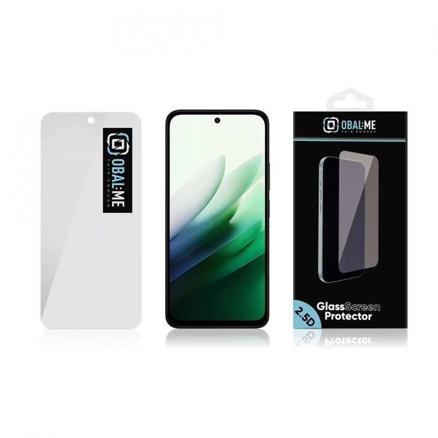 OBAL:ME 2.5D Glass Screen Protector for Xiaomi Redmi 15 4G|5G Cl – 2