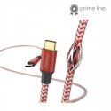 Hama Reflective USB cable USB 2.0 1.5 m USB C Red Hama Reflective USB cable USB 2.0 1.5 m USB C Red