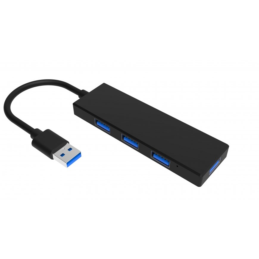 Fuj:tech USB-A hubi, 4 porttia
