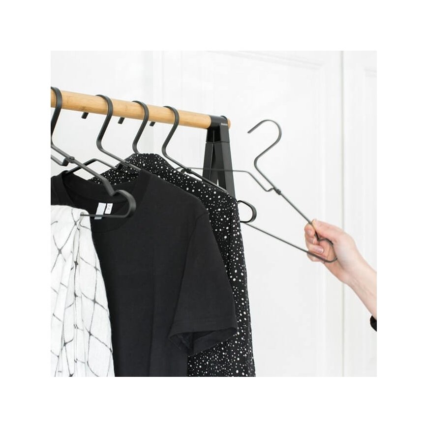 Brabantia 118203 laundry drying rack/line Floor-standing rack Black – 2