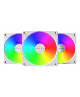 Montech GF120 V2 ARGB Computer case Fan module 12 cm White 3 pc(s)