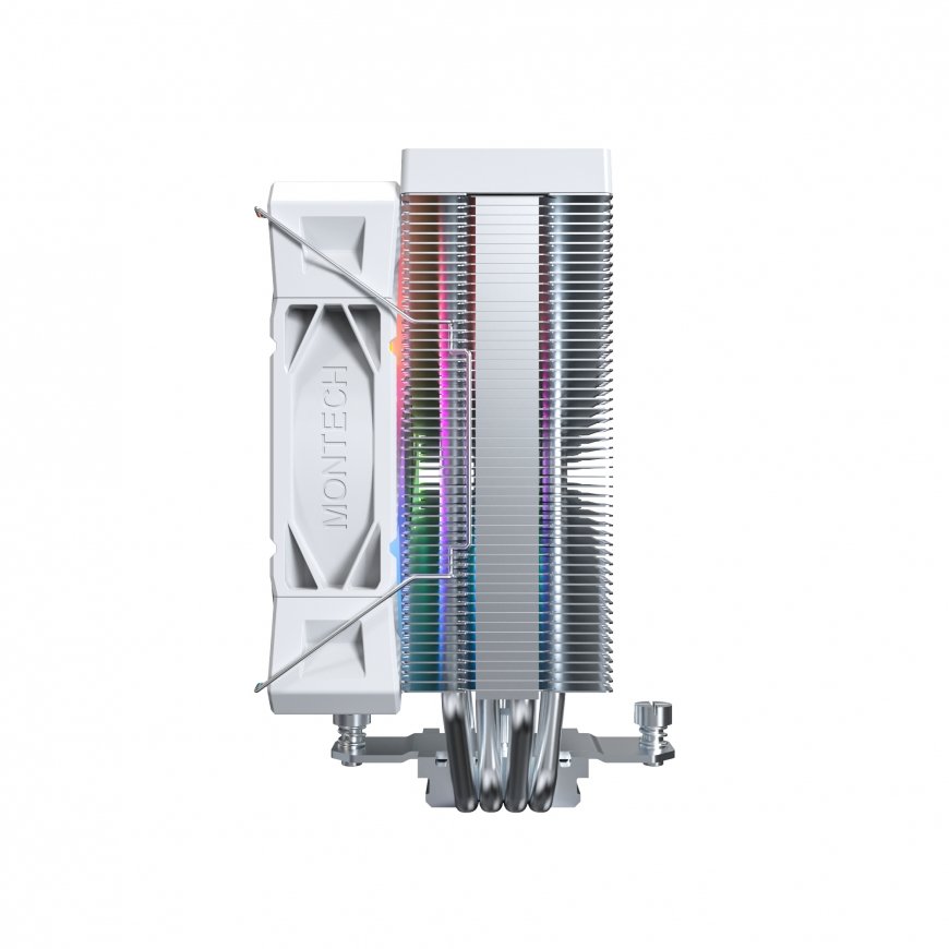 Montech NX400 ARGB Suoritin Ilmanjäähdytin 12 cm Valkoinen 2 kpl – 5