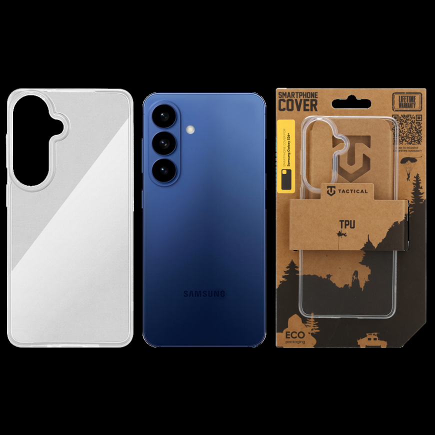 Tactical TPU Cover for Samsung Galaxy S26+ Transparent – 2