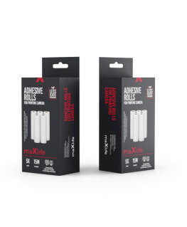 Maxlife Pašlīmējošo ruļļu komplekts drukāšanas kamerai 3gb.