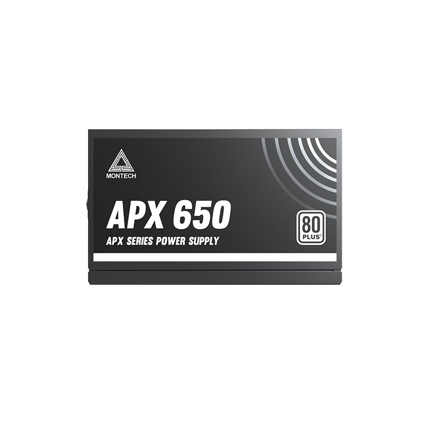 Montech APX650 power supply unit 650 W 20+4 pin ATX ATX Black – 3