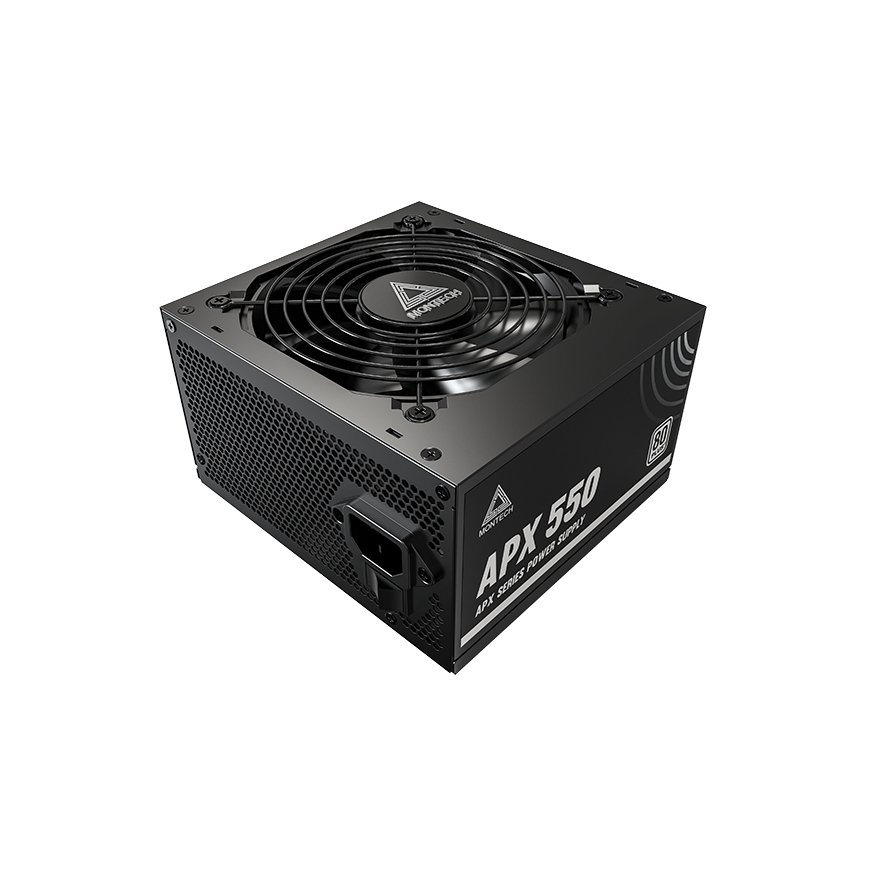Montech APX550 power supply unit 550 W 20+4 pin ATX ATX Black – 2