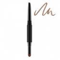 Gosh, Shape & Fill, Double, Eyebrow Cream Pencil, 002, Greybrown Gosh, Shape & Fill, Double, Eyebrow Cream Pencil, 002, Greybrown