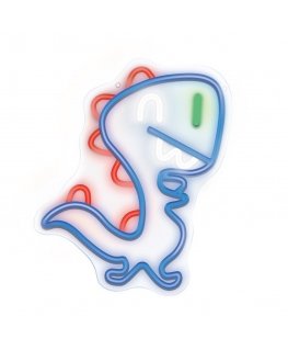 Forever Light Neon LED JURASSIC BABY DINO blue FLNJ01 Koristevalohahmo