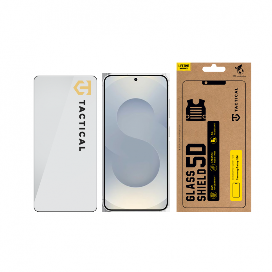 Tactical Glass Shield 5D for Samsung Galaxy S26 Black – 2