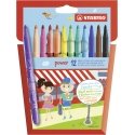 STABILO power flomāsters Vidējs Daudzkrāsains 12 pcs STABILO power flomāsters Vidējs Daudzkrāsains 12 pcs
