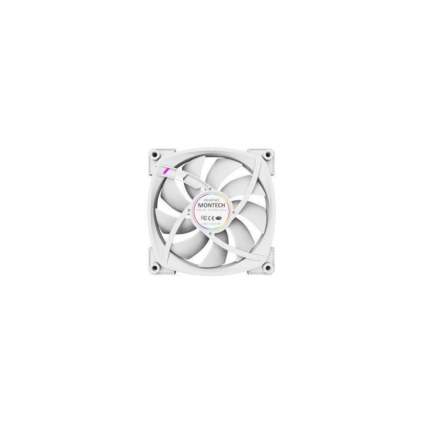 Montech RX120 PWM Корпус компьютера Вентилятор 12 cm Белый 1 шт – 5