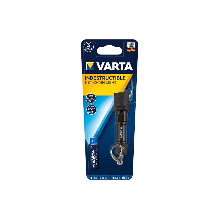 Varta 16701 101 421 электрический фонарь Черный Фонарик-брелок LED