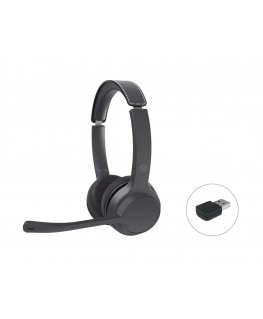 Conceptronic POLONA04BA наушники/гарнитура Проводной и беспроводной Оголовье Calls/Music USB Type-C Bluetooth Черный
