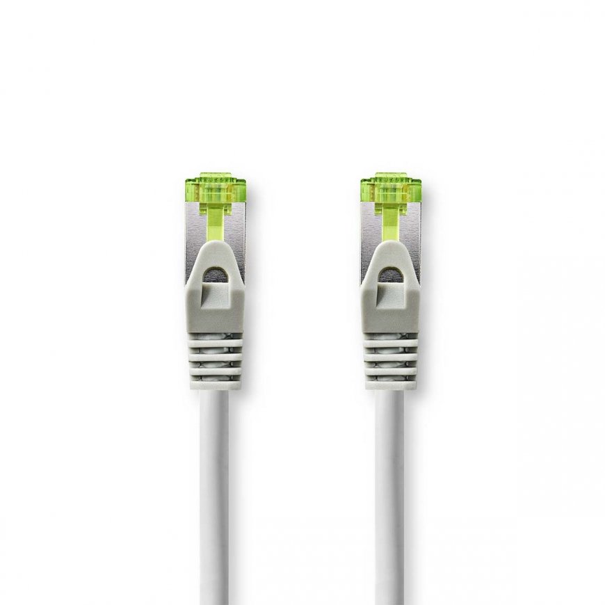 Nedis CCBW85420GY100 networking cable Grey 10 m Cat7 S/FTP (S-STP)