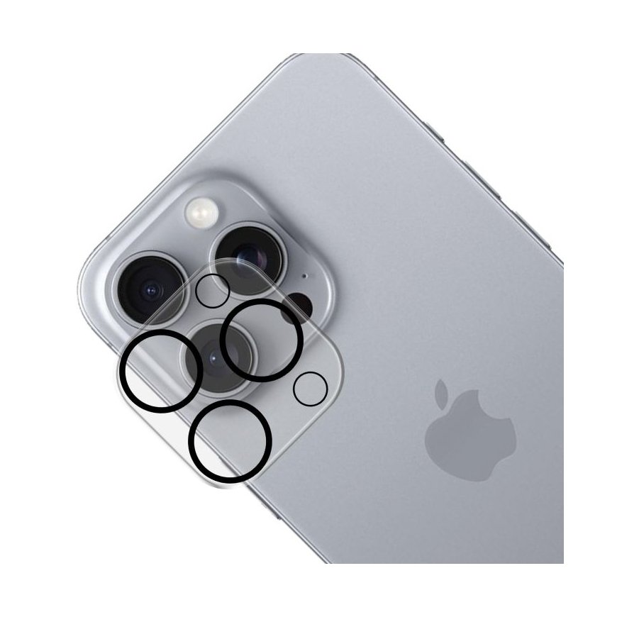 3MK Lens Pro Full Cover Kameros objektyvo apsaugas Apple 1 vnt – 3