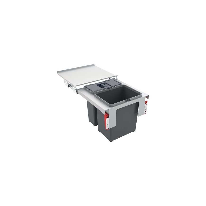 Franke Sorter Garbo 45-2 30 L 2 siets/ sieti Pelēks