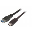 EFB Elektronik K5313SW.0,2 USB-kaapeli USB 3.2 Gen 1 (3.1 Gen 1) 0,2 m USB C USB A musta EFB Elektronik K5313SW.0,2 USB-kaapeli USB 3.2 Gen 1 (3.1 Gen 1) 0,2 m USB C USB A musta