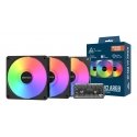 Montech GF120R V2 ARGB Computer case Fan module 12 cm Black 3 pc(s) Montech GF120R V2 ARGB Computer case Fan module 12 cm Black 3 pc(s)
