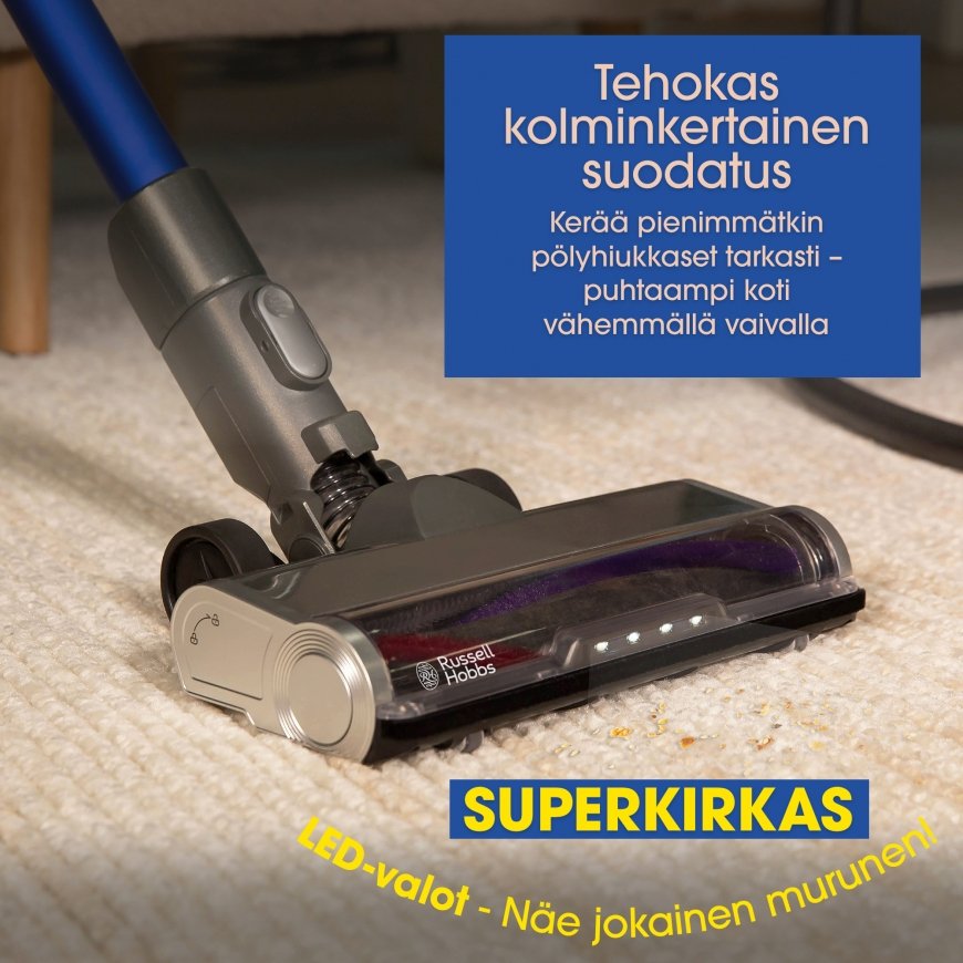 Russell Hobbs Turbo Charge Handheld Vacuum Cleaner – 5