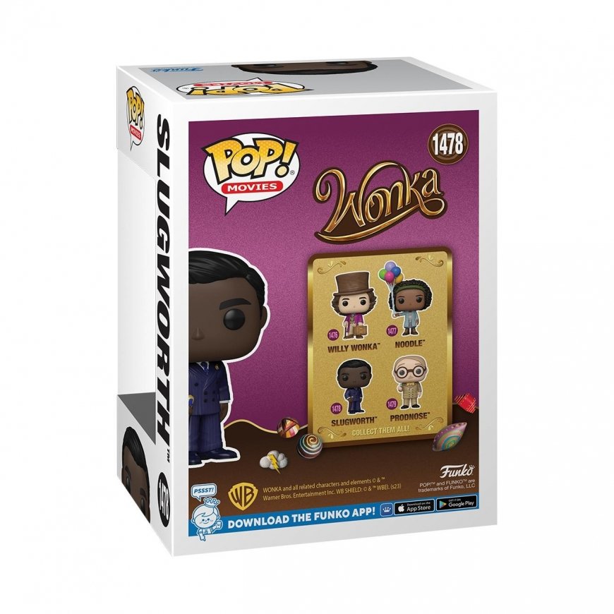 FUNKO POP! POP Movies: Wonka- POP 3, Multicolour, 4-inch, Movie, Collectible, Toys – 3