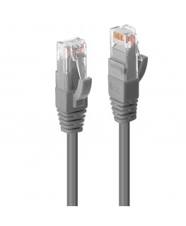 Lindy 45400 tinklo kabelis Pilka 0,3 m Cat6 U/UTP (UTP)