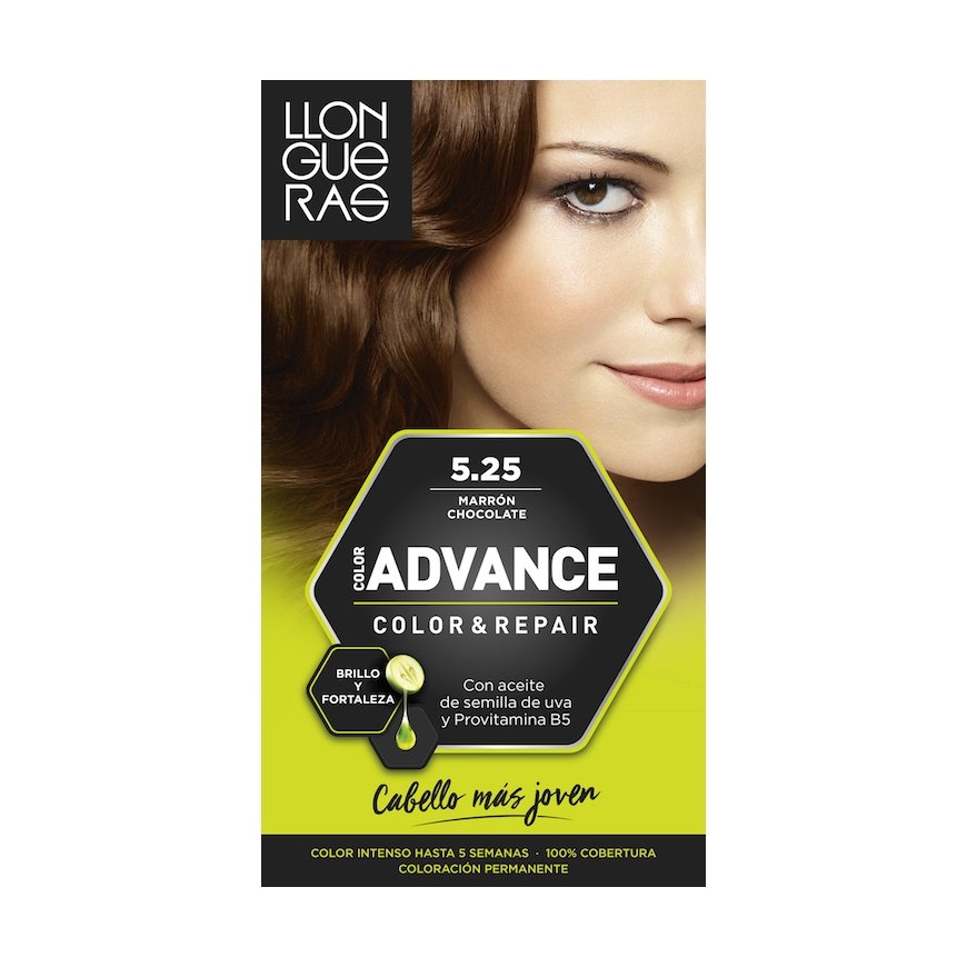 Llongueras Color Advance Hiusväri Ruskea