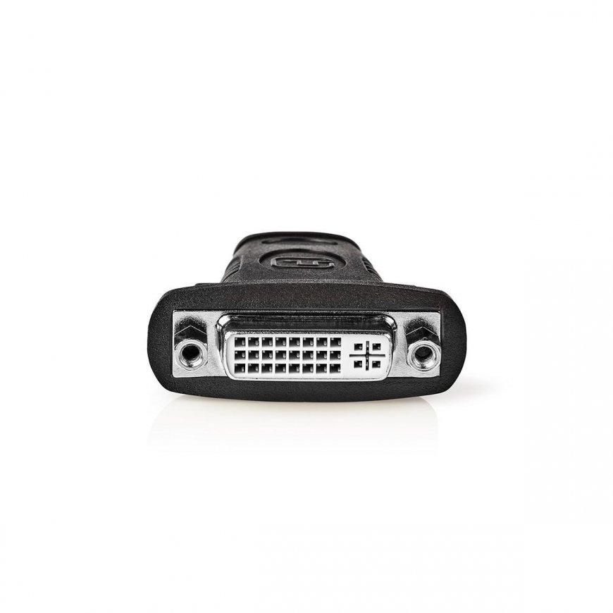 Nedis CVGB34910BK kabeļu spraudņu pāreja HDMI Type A (Standard) DVI-D Melns, Nerūsējošs tērauds
