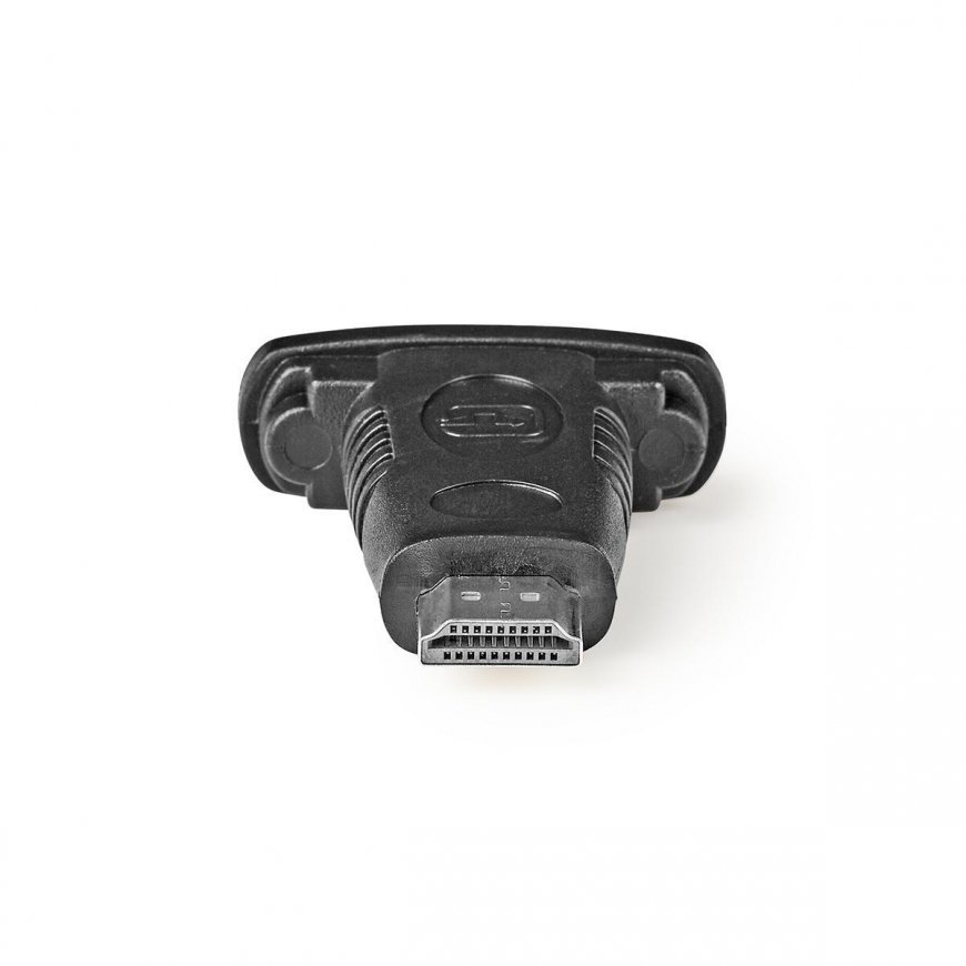 Nedis CVGB34910BK kabeļu spraudņu pāreja HDMI Type A (Standard) DVI-D Melns, Nerūsējošs tērauds – 2