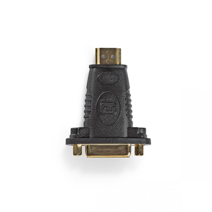Nedis CVGB34910BK cable gender changer HDMI Type A (Standard) DVI-D Black, Stainless steel – 4
