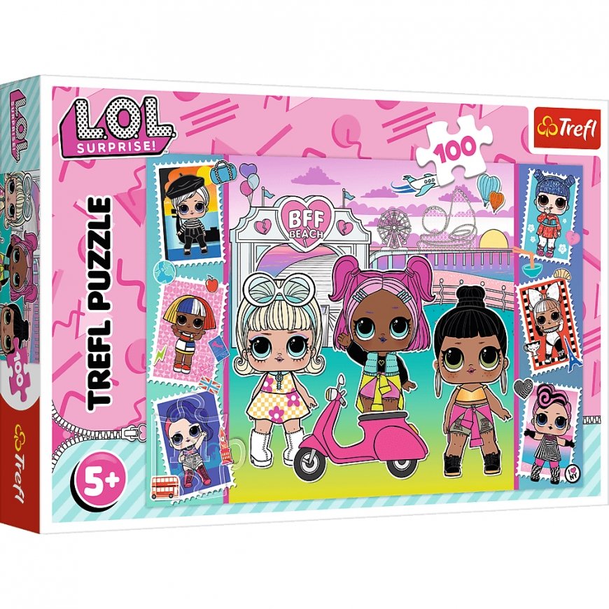 Trefl 16443 puzle 100 pcs Komiksi