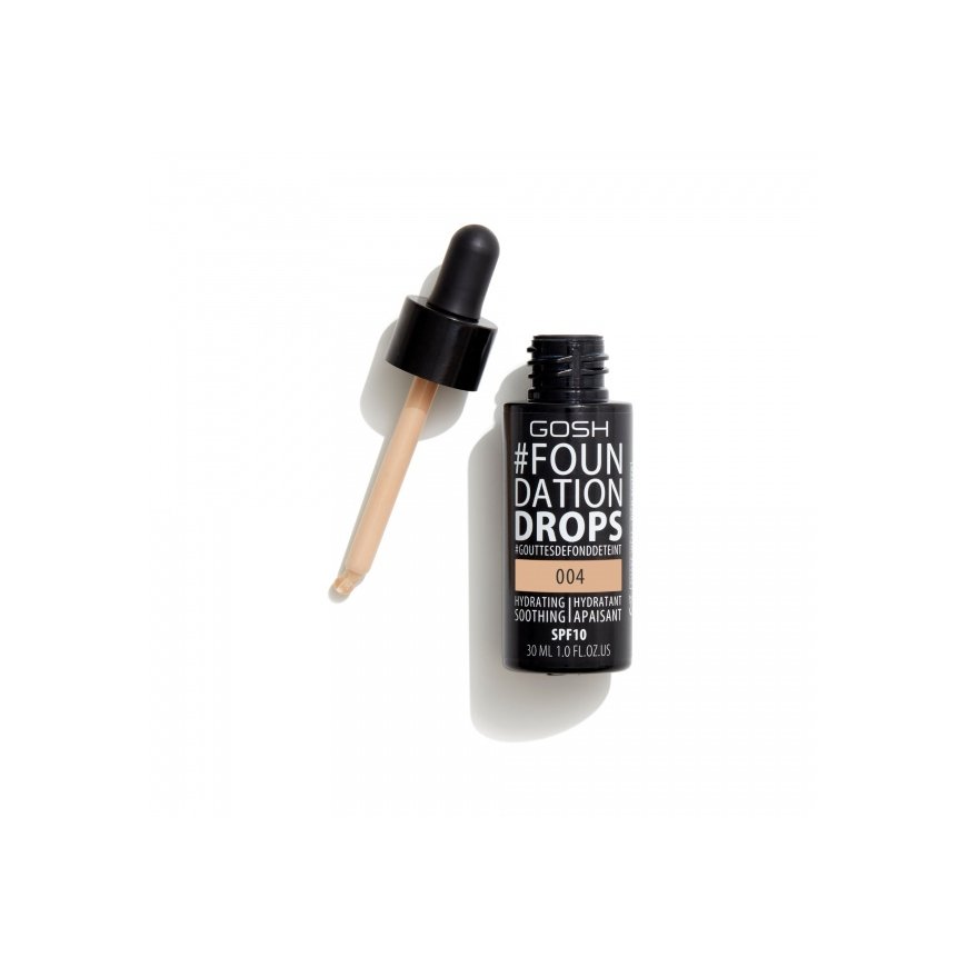 GOSH Foundation Drops 30 ml Buteliukas su pipete Skystis 04 Natural – 3