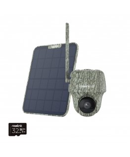 Reolink Go Series G450 + Solar Panel 2 Kupols IP drošības kamera Ārējie 3840 x 2160 pikseļi Pie grie